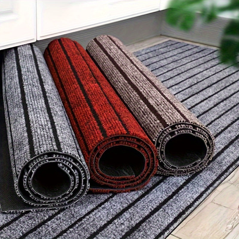 Customizable 60x90cm Absorbent Non-Slip Polyester Doormat for High Traffic Entryway