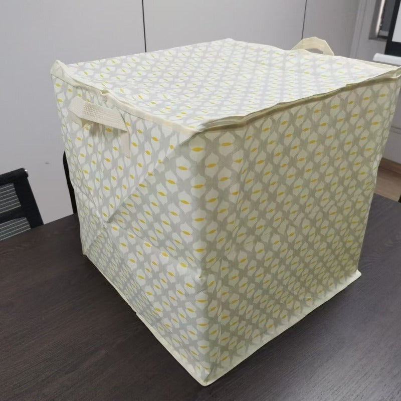 Foldable Storage Bag Waterproof Soft Fabric with Wide Handles for Clothing Bedding Toys