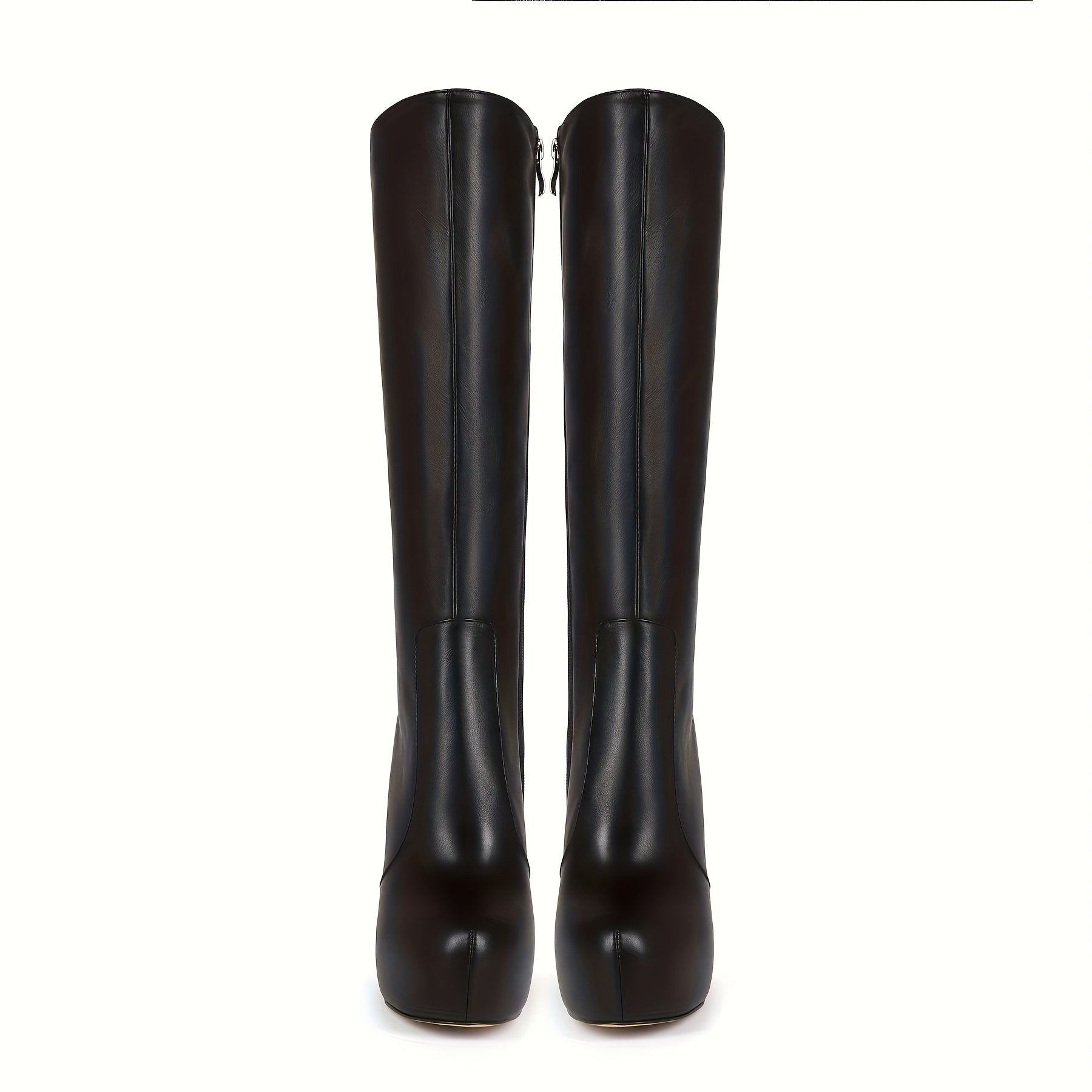 Women's Platform Stiletto Boots Slip-Resistant Rubber Nightclub Footwear