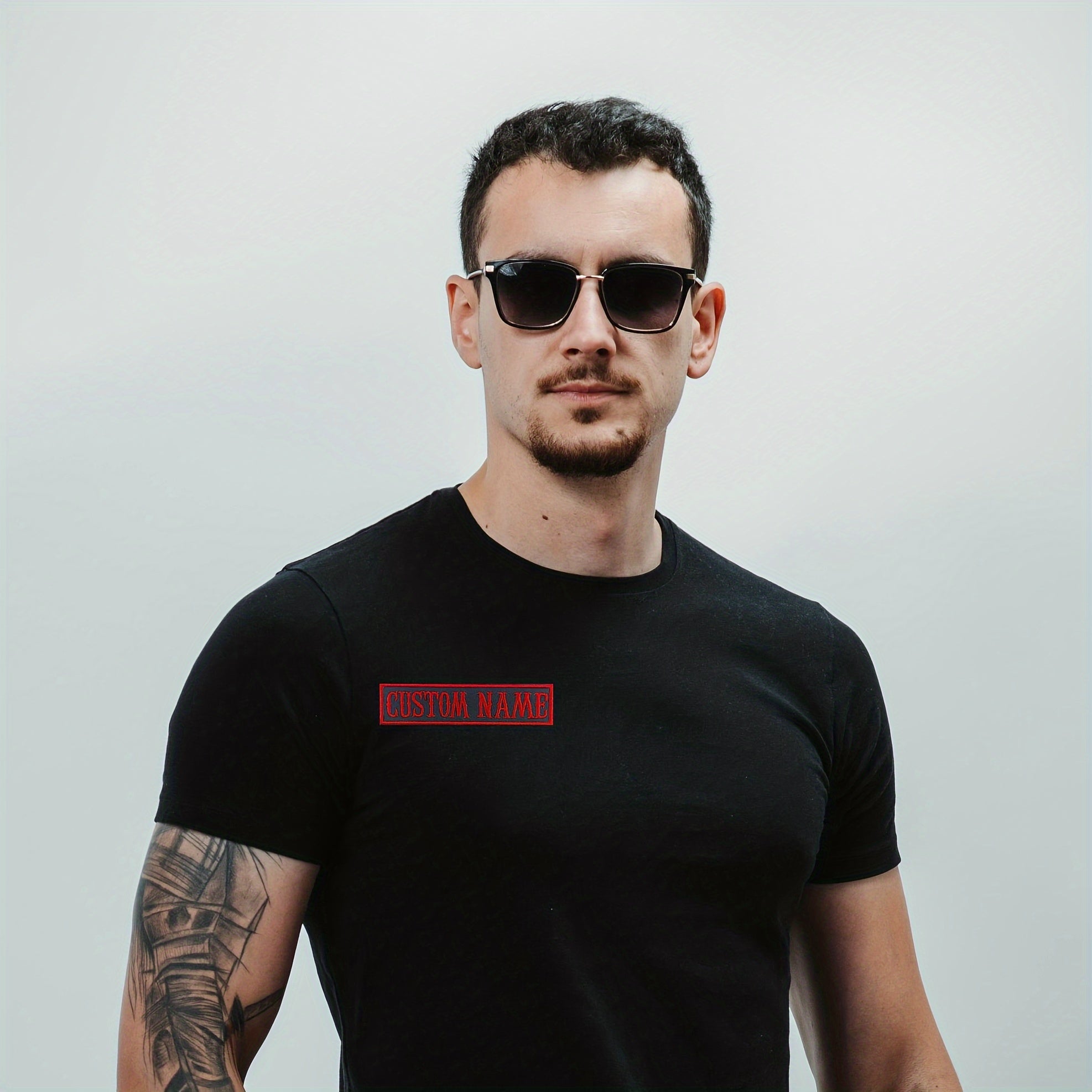 Personalized Embroidered Name Patch for Clothing and Backpacks 7.62x2.54 cm Polyester