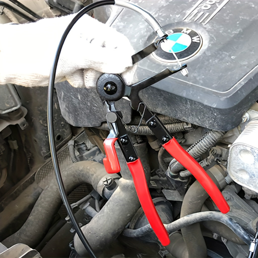 Гибкие плоскогубцы для стопорных колец из стали, инструмент для хомутов длиной 60,96 см для ремонта автомобиля