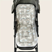 Reversible Cotton Baby Stroller Seat Liner for Newborns to 3 Years