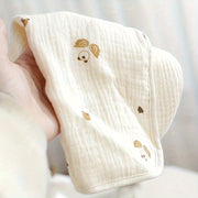 Juego de 4 paños de algodón suave para eructos de bebé para recién nacidos e infantes