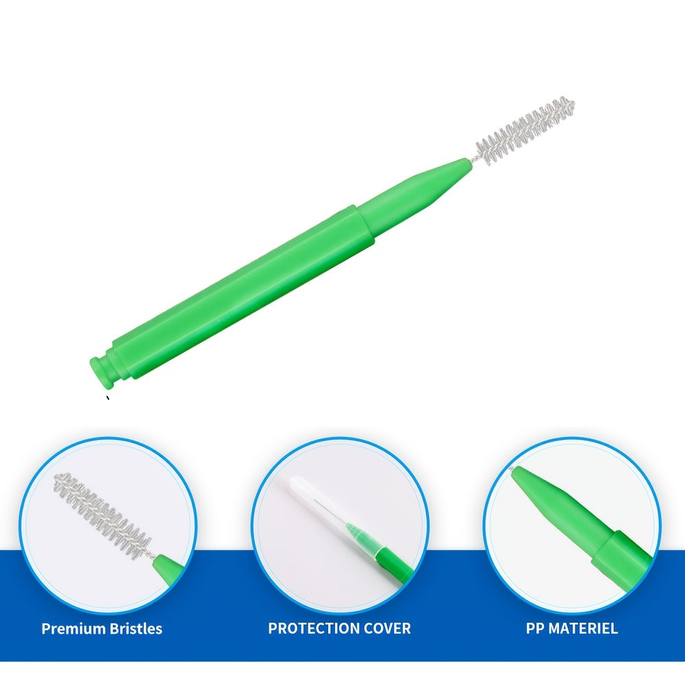 10-40Pcs tish tozalash interdental tish cho'ponlari tish bo'shlig'lari uchun