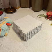 Juego de 12 tapetes de espuma EVA entrelazados antideslizantes lavables para suelo en forma de rompecabezas