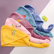 Hair Towel Quick Drying Embroidery Microfiber for Women and Men