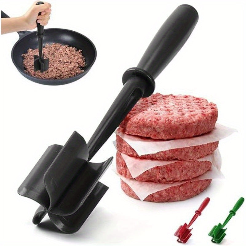 Nylon Kitchen Scraper Heat-Resistant BPA-Free Odorless Handheld Chopper