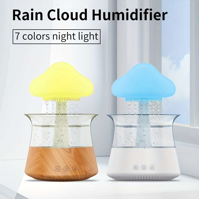 Aromatherapy Essential Oil Diffuser with Night Light and Humidifier for Relaxing Bedside
