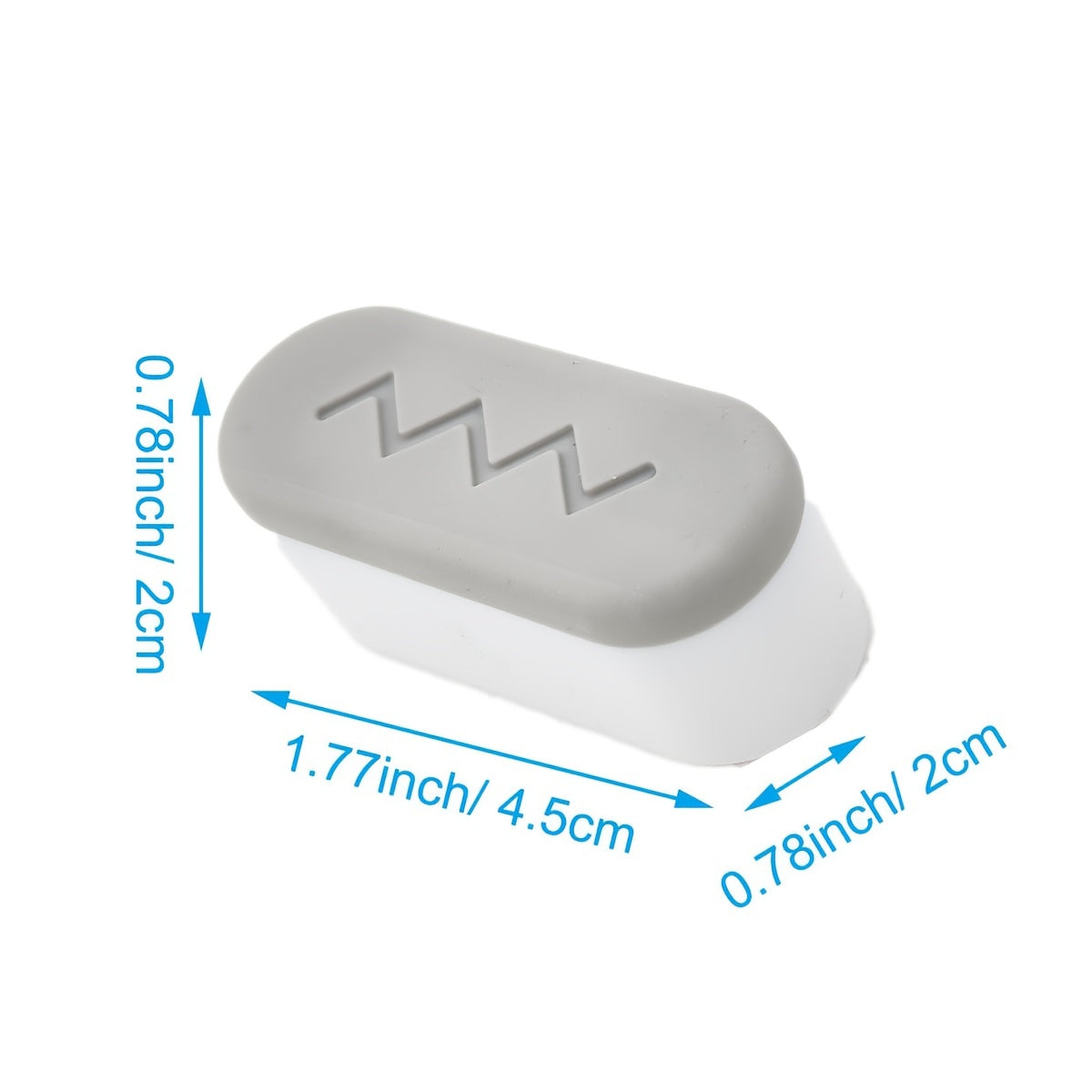 4 dona hojatxona stulining yostiqchalari, Bidet qo'shimchalari uchun kuchli tampon yopishtiruvchi bilan