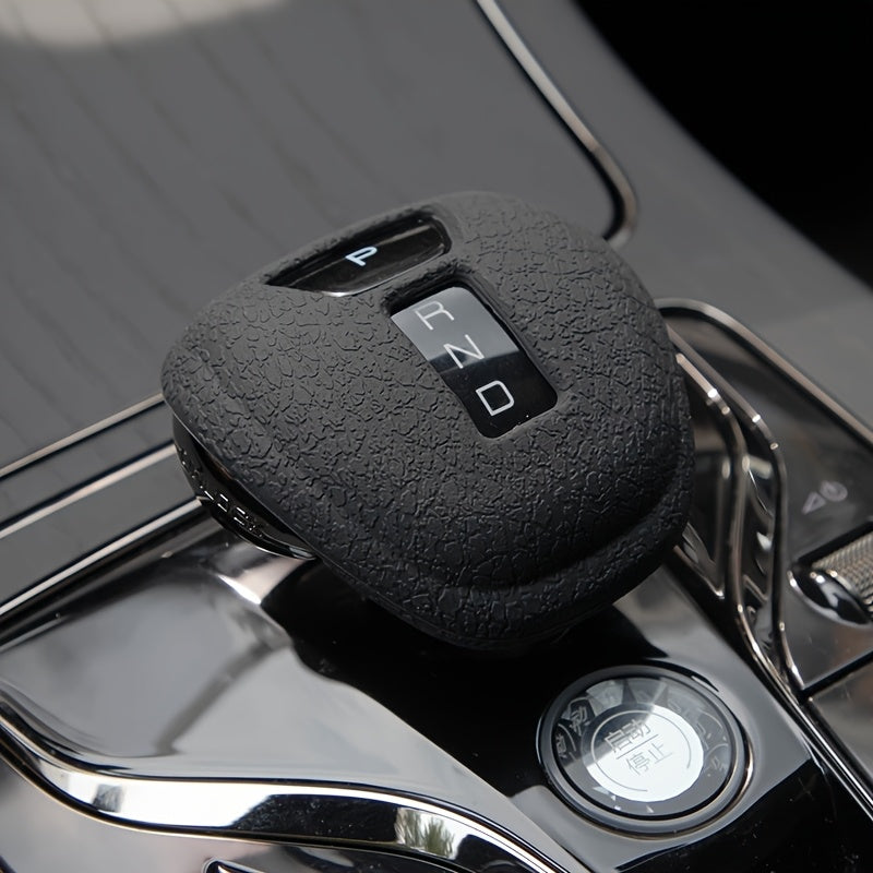 Decorative Silicone Gear Shift Cover for Car Automatic Transmission Handle Set