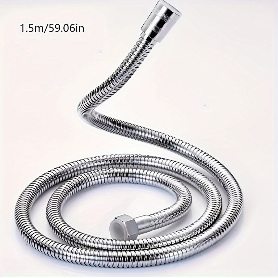 Stainless Steel Shower Hose 1.5m 2m 3m Explosion-Proof Rainfall Shower Head