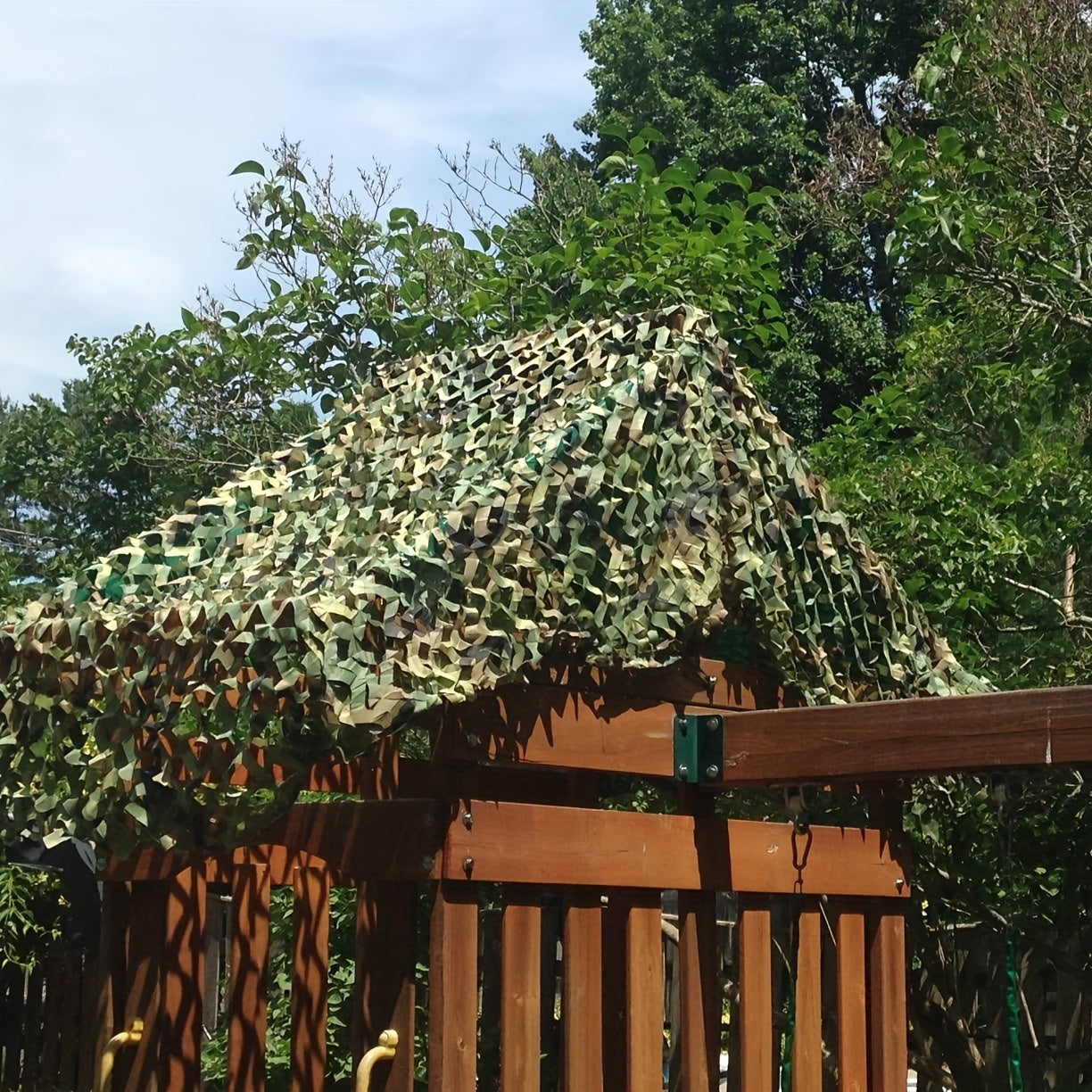 Camouflage Netting Roll Oxford Polyester Camo Net for Outdoor Camping Sunshade Party Decor