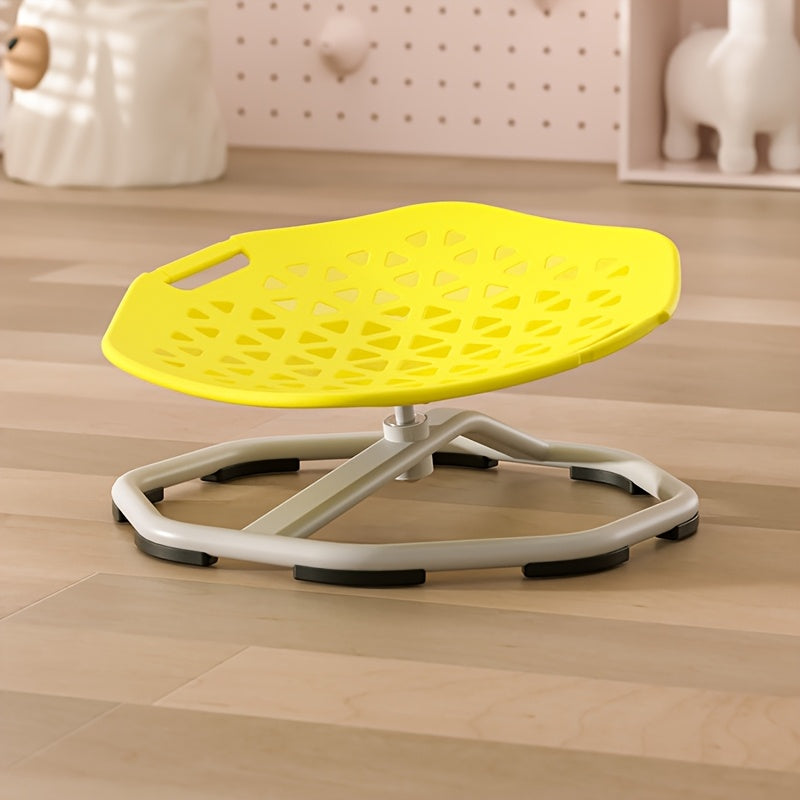 Children's Swivel Chair for Kids Boys Blue and Gray Body Coordination Non-Slip Metal Base