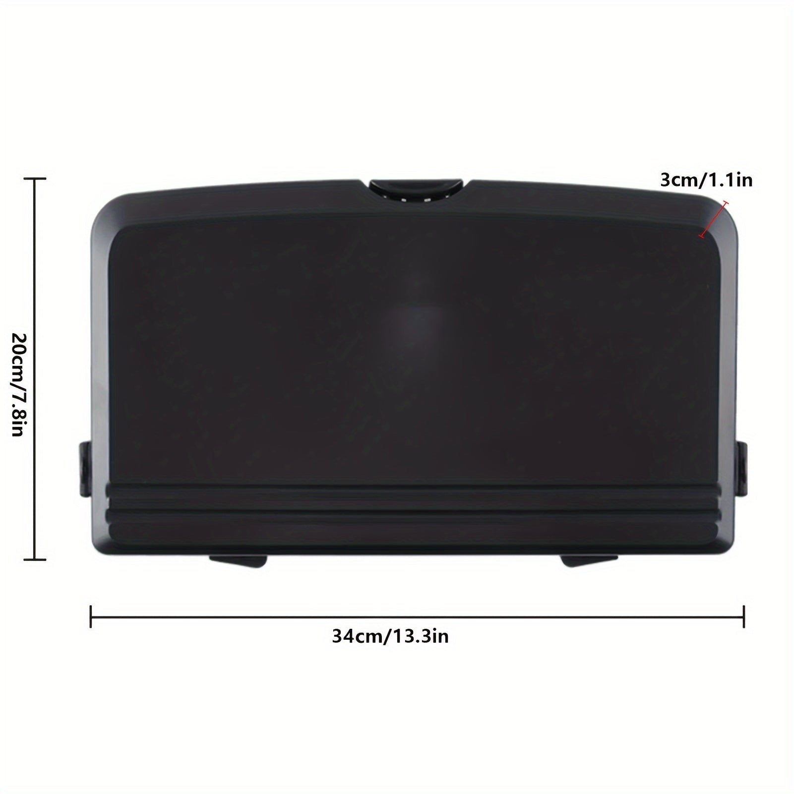 Универсальный органайзер для заднего сиденья автомобиля с складным подносом и держателями для стаканов