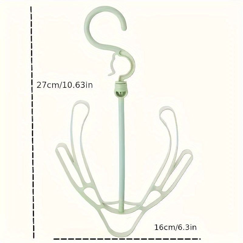 Juego de estantes de plástico con doble gancho para secar zapatos 1 3 6 piezas Organizador de calzado Balcón Lavandería