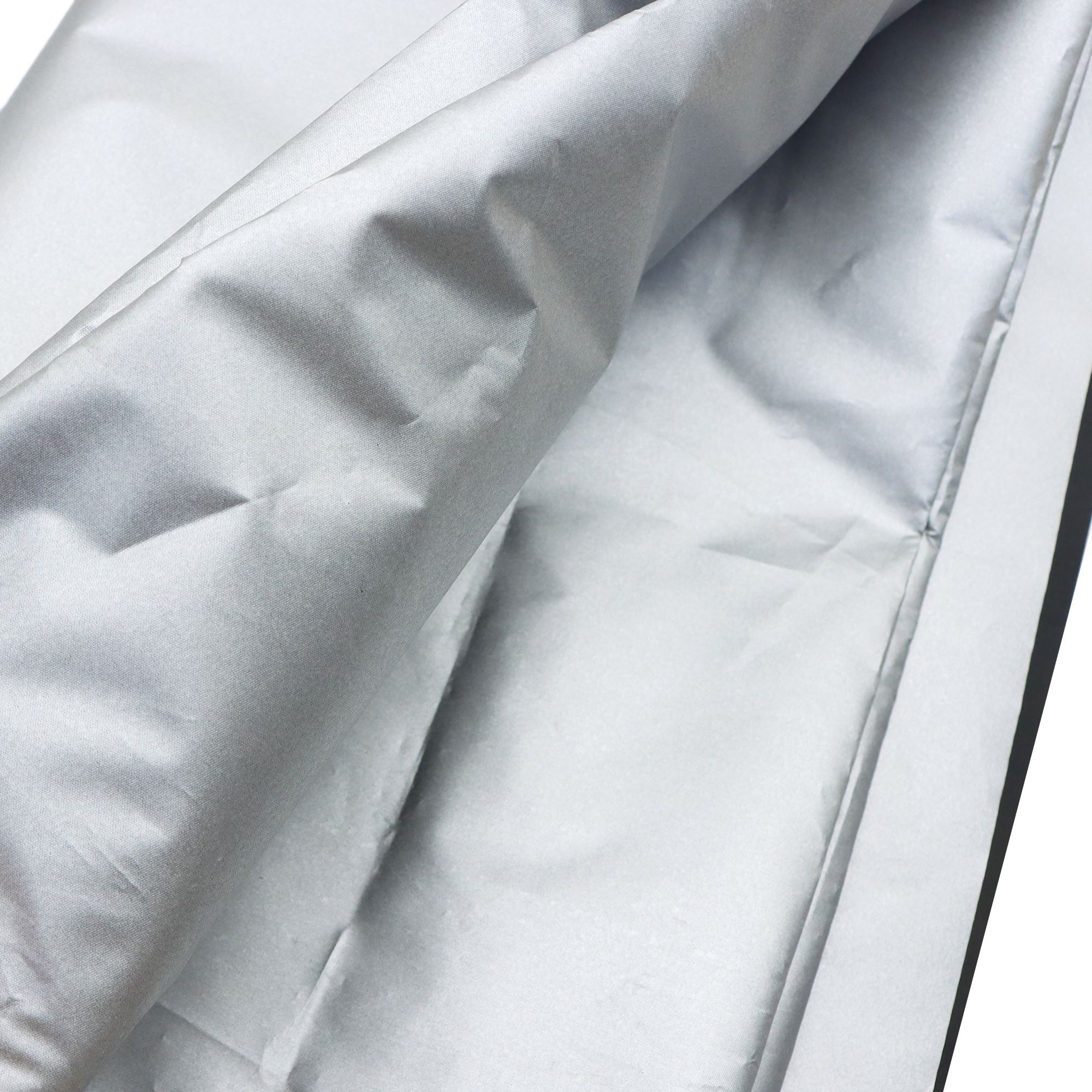 Lightweight Blackout Curtain Fabric Waterproof Polyester Grey 100 Shading