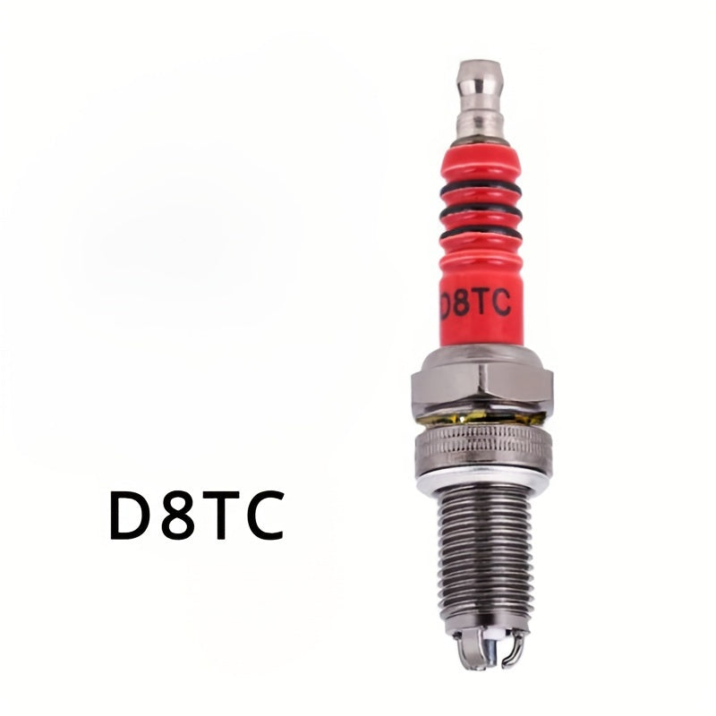 D8TC 3-Electrode Spark Plug for Motorbike ATV 125cc 150cc 200cc 250cc