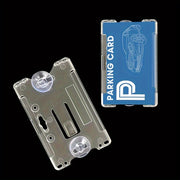 Car Windshield Card Holder Front Window RFID Security Gate Durable ID Organizer