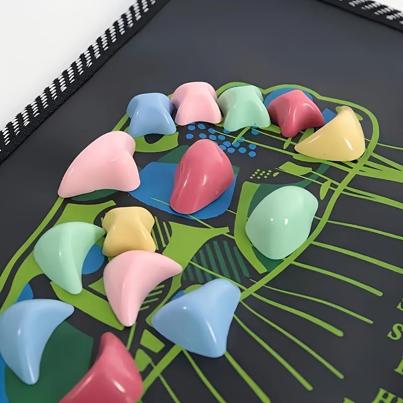 An'anaviy Xitoy tibbiyoti uchun akupressura oyoq massaji matosi, batareyasiz sog'liq va farovonlik aksessuari.