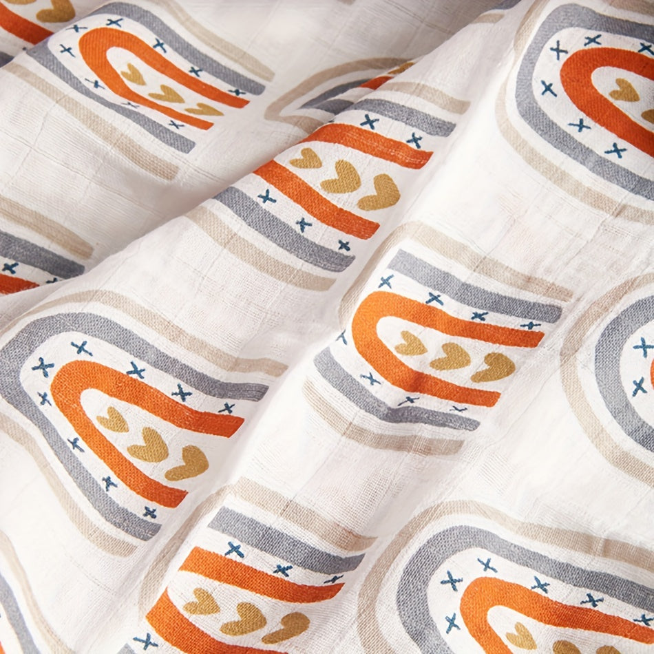 Muslin Cotton Summer Blanket Lightweight Breathable Throw for Living Room