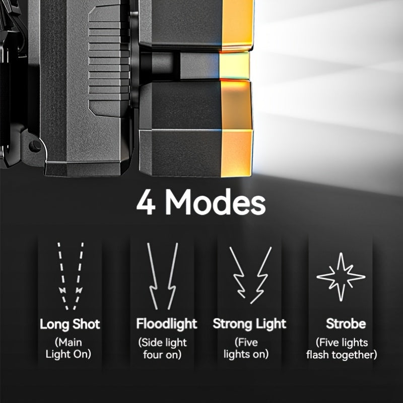 Ultra-Bright LED Headlamp Rechargeable USB Camping Running Night Fishing