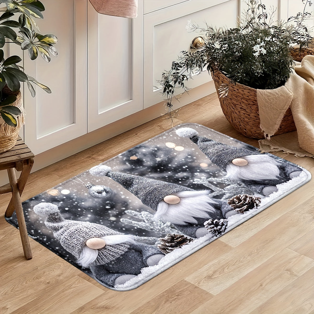 Rojdestvo Dwarf eshigi mato ichki tashqi hammom sovgʻa