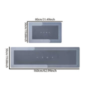 Premium diatom loy oshxona pol matosi, sirpanmaydigan orqa qismi, tez quriydi va juda singdiruvchi. Mashinada yuvish mumkin, yengil, suvga chidamli, bir rangli, past to'plangan polyester. Hammom, yashash xonasi, kir yuvish xonasi, kirish uchun mos.