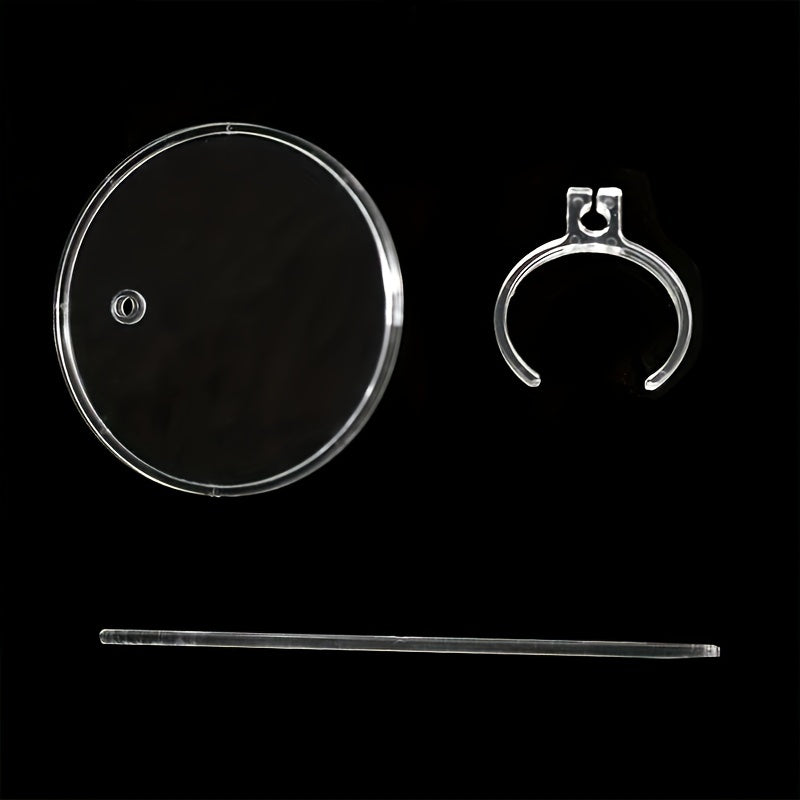 Soporte transparente para muñecas para exhibir muñecas y casas de muñecas 1 pieza