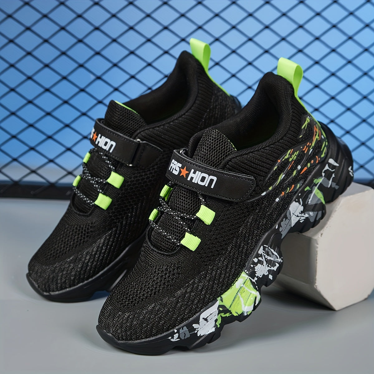 Zapatillas casuales de malla transpirable para niños, niños y niñas, para todas las estaciones, ligeras, para correr al aire libre