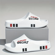 Uniseks EVA slaydlar qalin taglikli, sirpanishga qarshi, ichki va tashqi makon uchun yozgi shlyapki