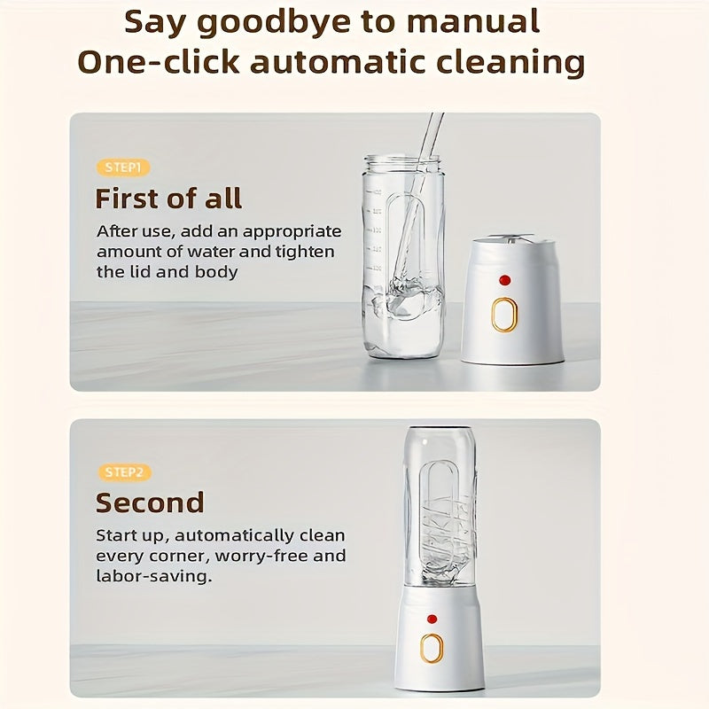 Rechargeable Electric Juicer for Home Travel and Outdoor Use with USB Charging