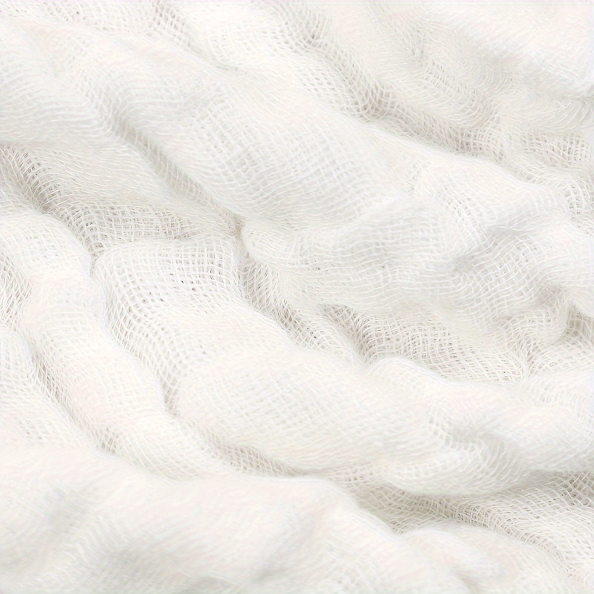 Set of 5 Cotton Muslin Washcloths Reusable Face Towels and Wipes