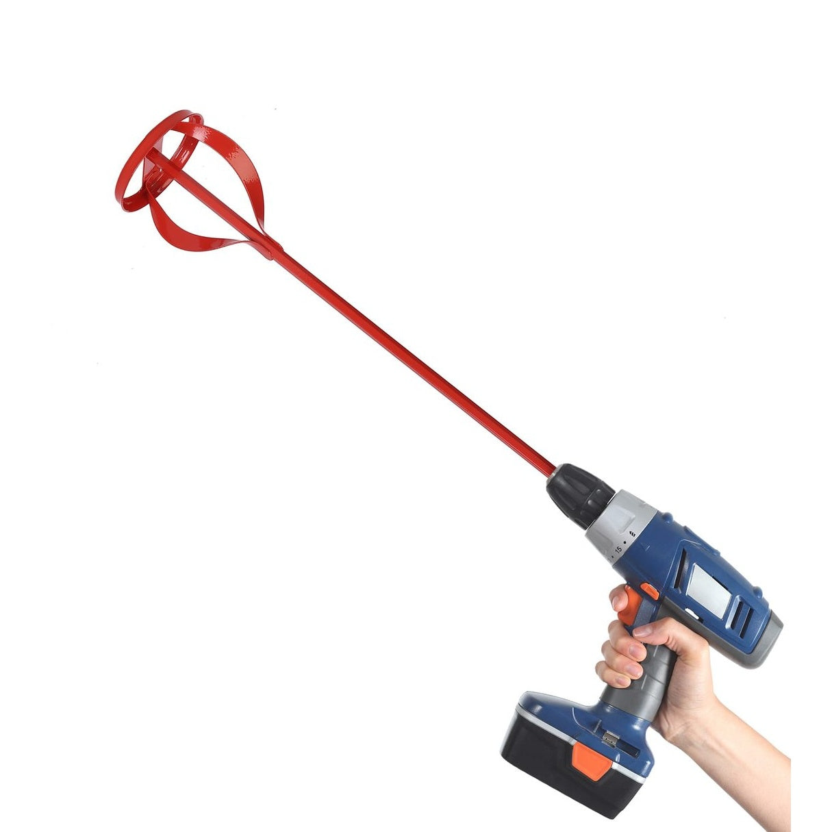 Ergonomic Handle Drill Paint Mixer Attachment for Paints Grout Epoxy