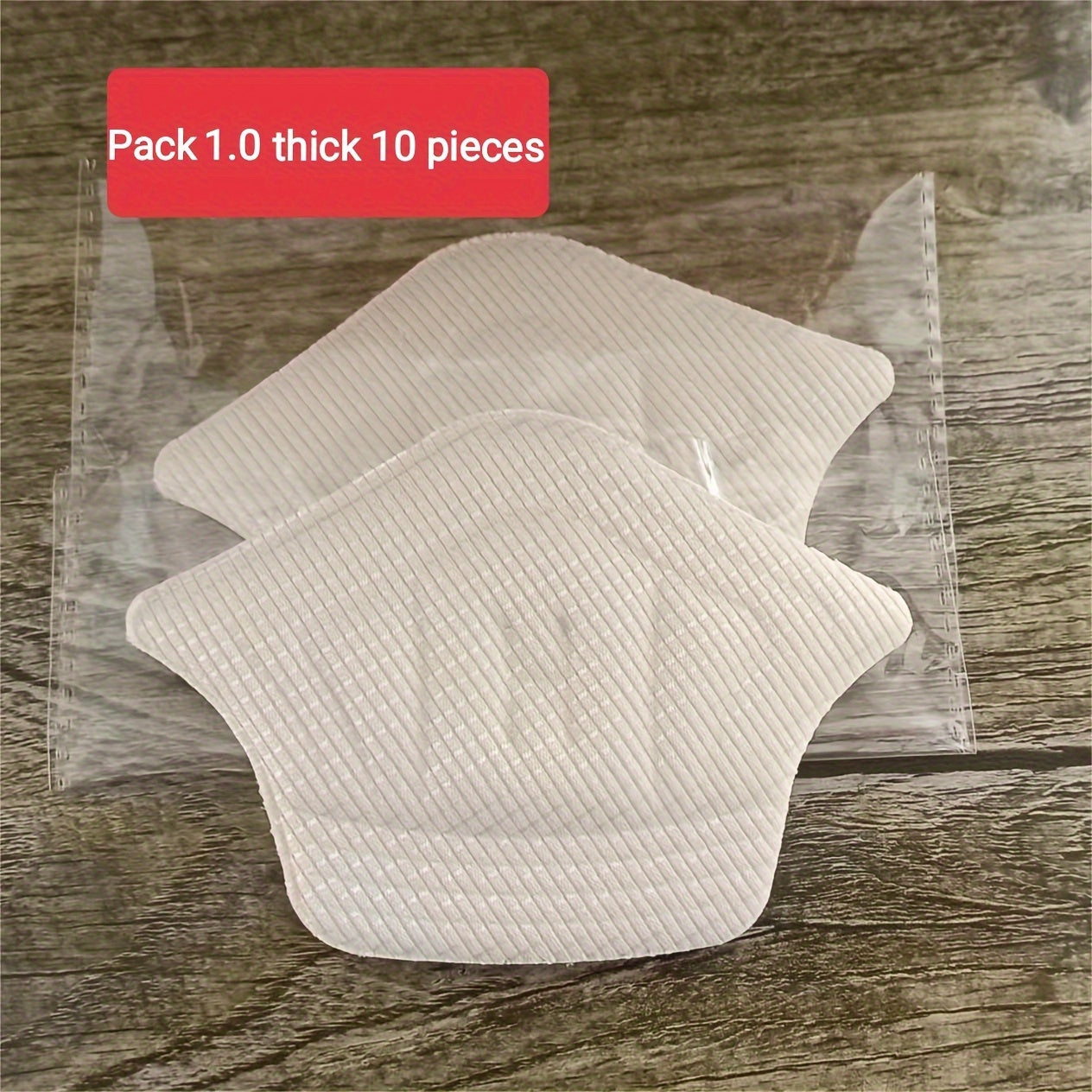 Unisex Sponge Heel Pads 10-Pack Self-Adhesive Non-Slip Cushion Shock Absorbers