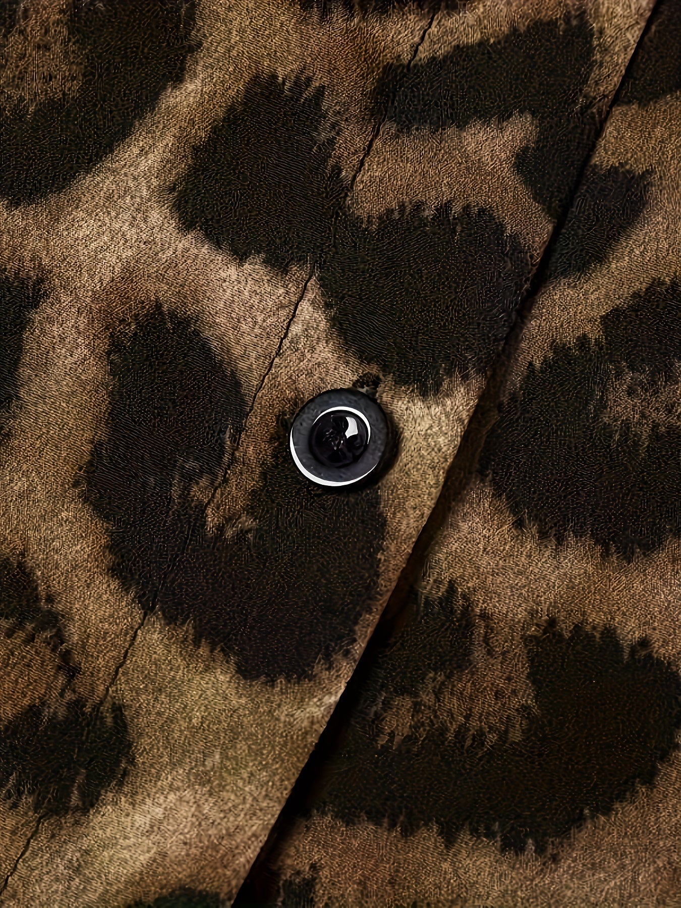 Women's Blouse Spring/Summer All Over Print Polyester Elegant Woven Lapel