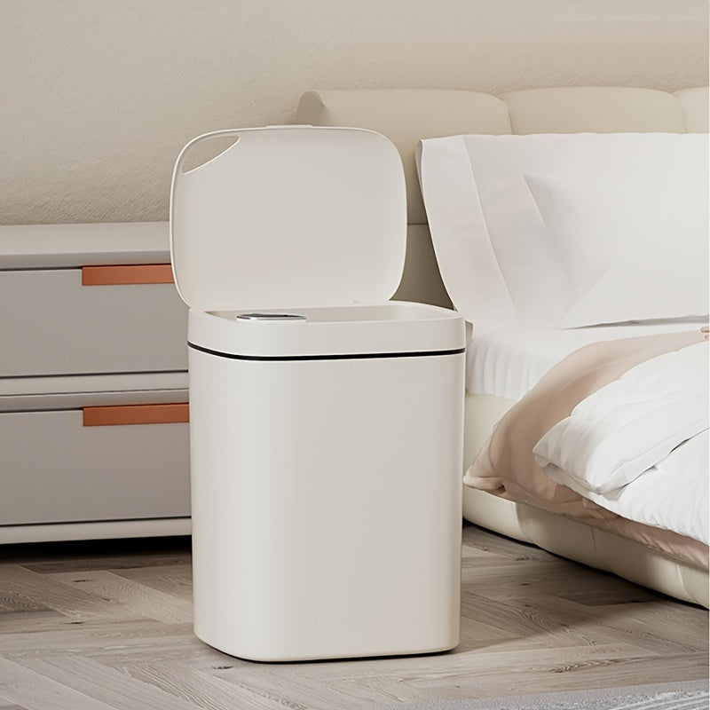 Compactador de basura inteligente sin contacto de 12L con sensor de higiene, alimentado por batería para cocina, baño y oficina