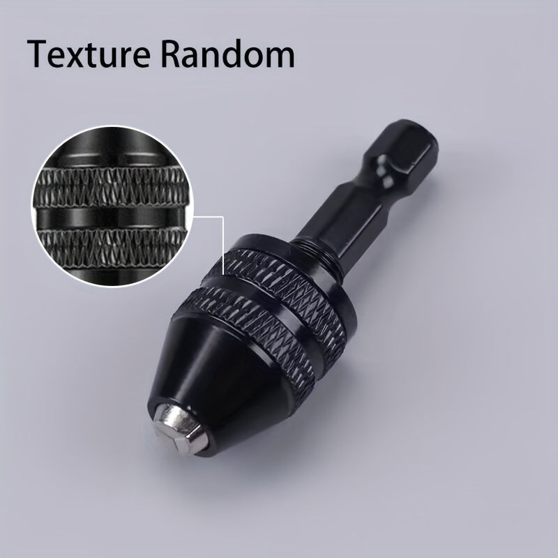 Universal 3-Jaw Keyless Drill Chuck Adapter for Electric Drills