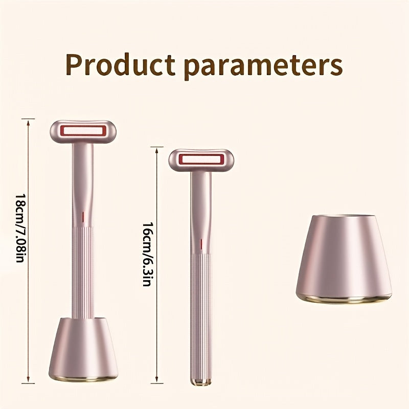 Facial Beauty Eye Device with Massager for Home Skincare Rechargeable Lithium Battery