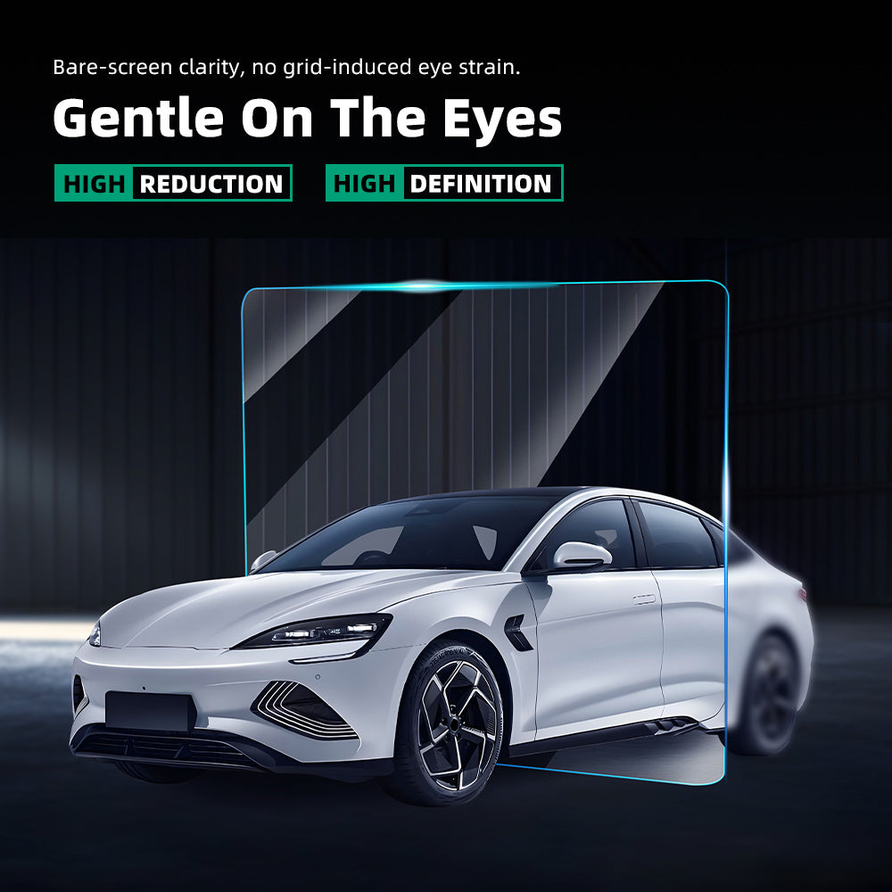 Avtomobil aksessuarlar uchun shisha ekran himoyachisi, navigatsiya paneli uchun 7H qattiqlik