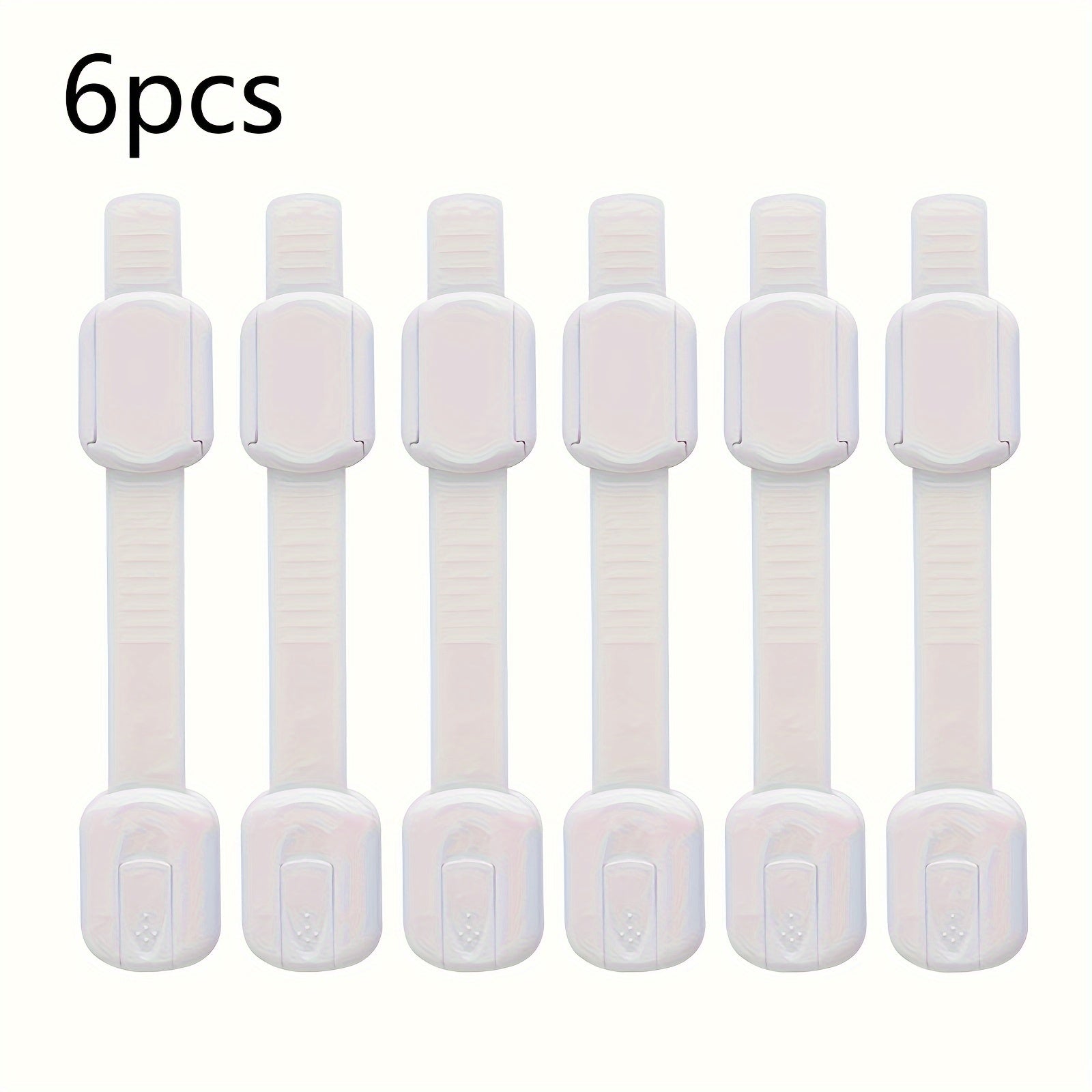 Set of 6 or 12 Child Safety Locks for Drawers Cabinets and Fridges