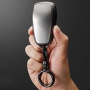 Universal TPU Car Remote Key Fob Cover Gray Slim Shockproof Protective Shell