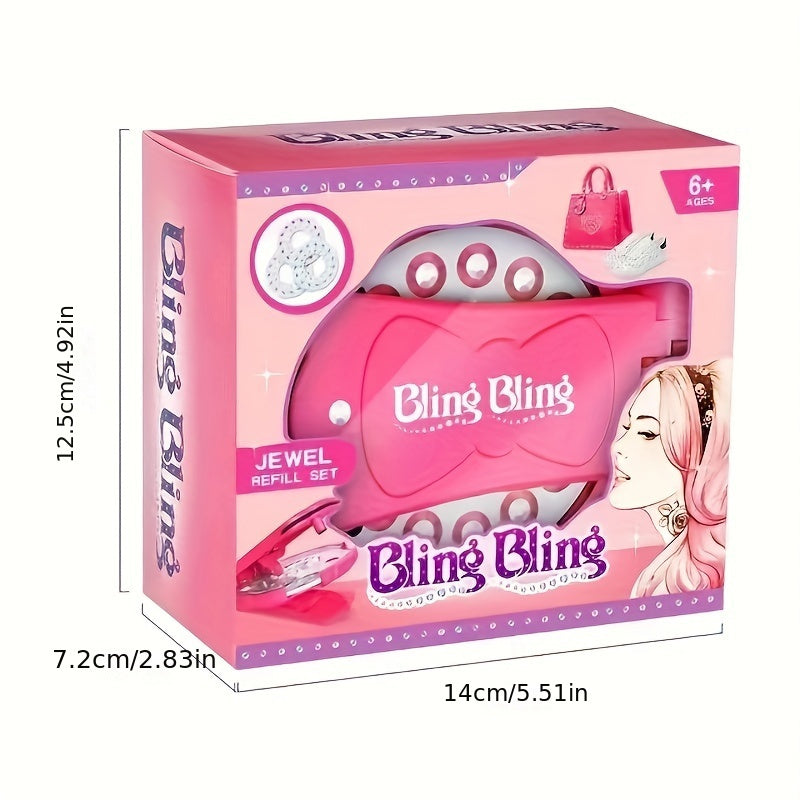 Set of 180 Rhinestones for Girls Hair Styling and Jewelry Making