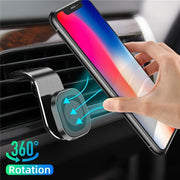 Universal Magnetic Car Phone Mount Strong Vent Clip 7-Shaped Durable Compatible