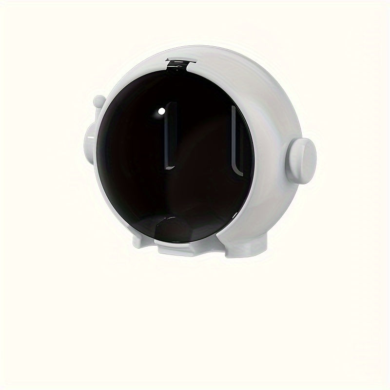 Wall-Mounted Electric Toothbrush Holder No-Drill Installation Hygienic Plastic Storage