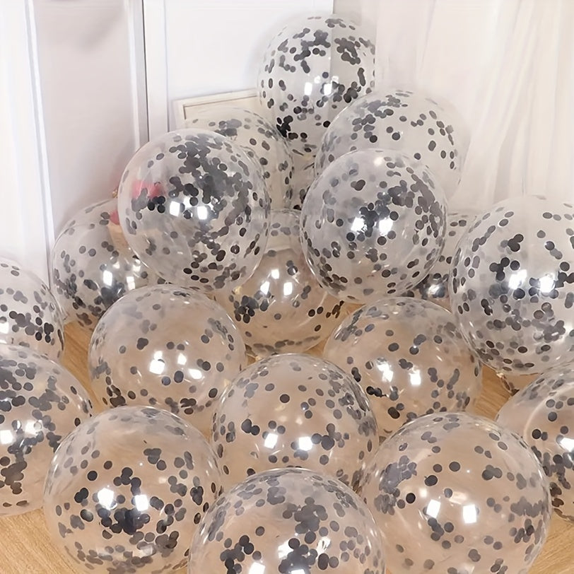 10 Colorful Glitter Party Balloons for Weddings and Celebrations