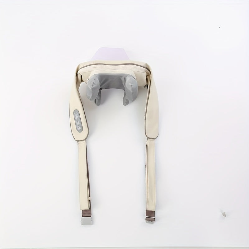 Shoulder and Neck Massager with Heat, 8D Human Hand Mimic, Rechargeable