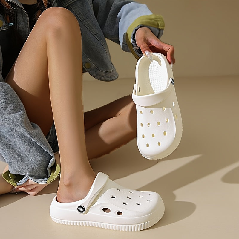 Unisex EVA Clogs and Mules Breathable Flat Heel All-Season Casual