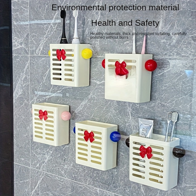 Multi-Purpose Wall Shelf No Drilling for Kitchen Bathroom Bedroom Storage