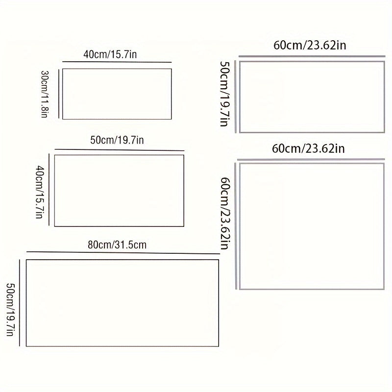 Alfombrilla antideslizante para alimentar mascotas, de poliéster, para uso en interiores y exteriores, para todas las estaciones, con huellas