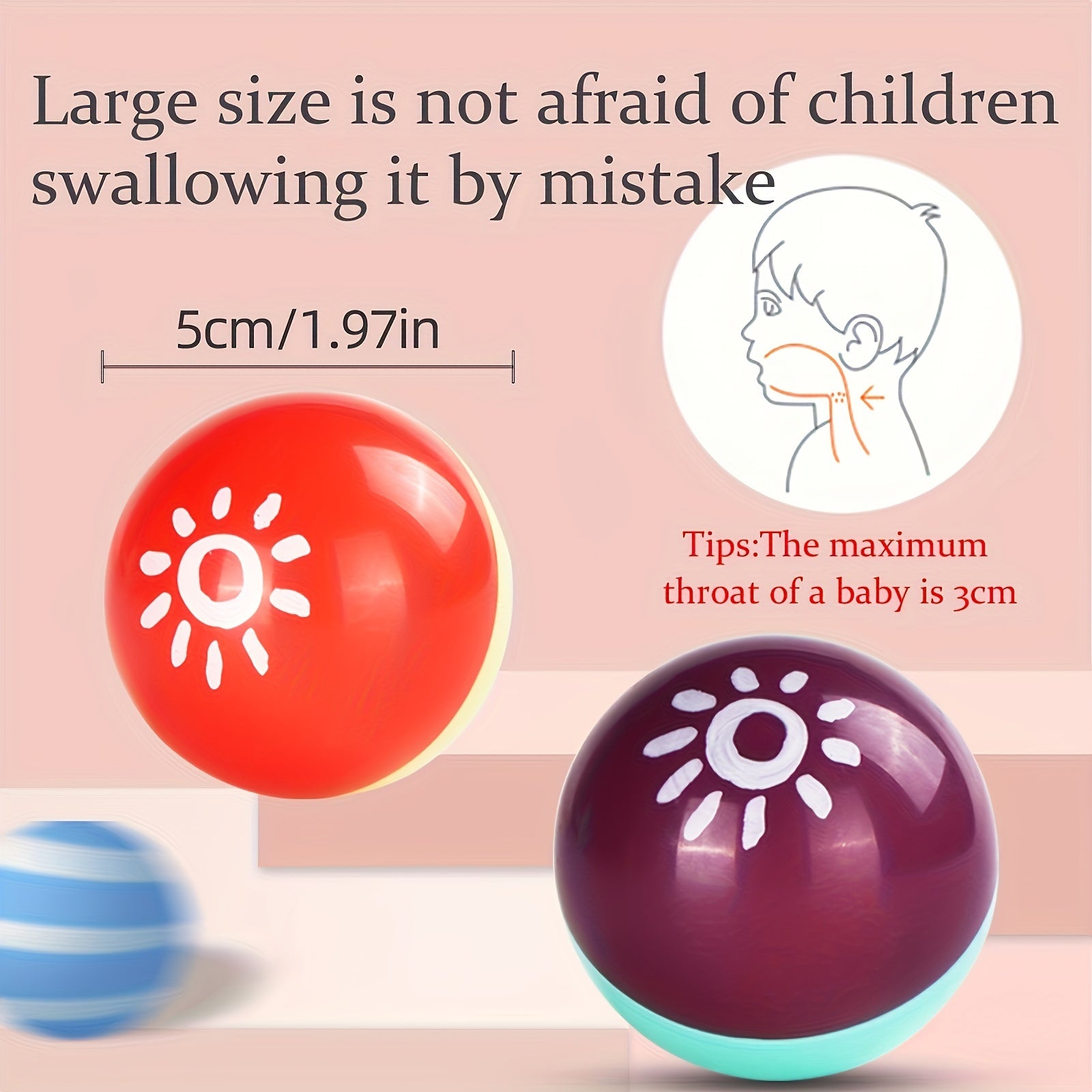 Baby Toy Ball Track Tower for Early Learning Ages 10 Months Plus Plastic Colorful Educational Gift